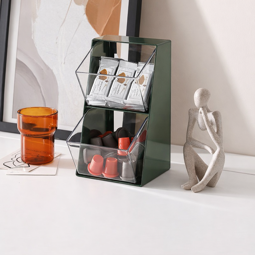 Stackable storage organizer