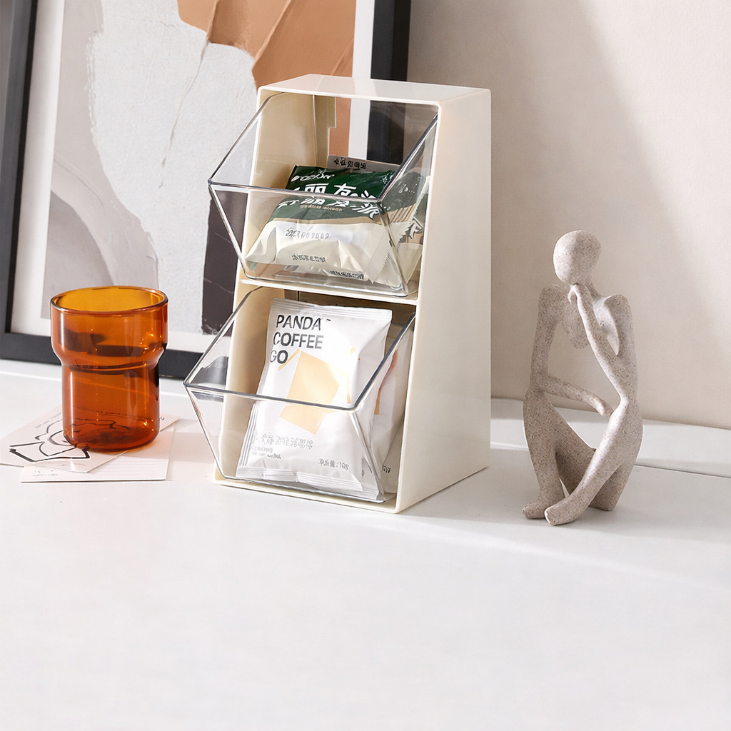 Stackable storage organizer