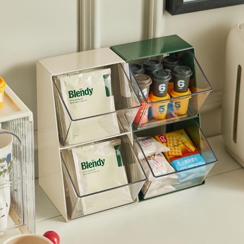 Stackable storage organizer