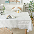 Textured Cotton Tablecloth